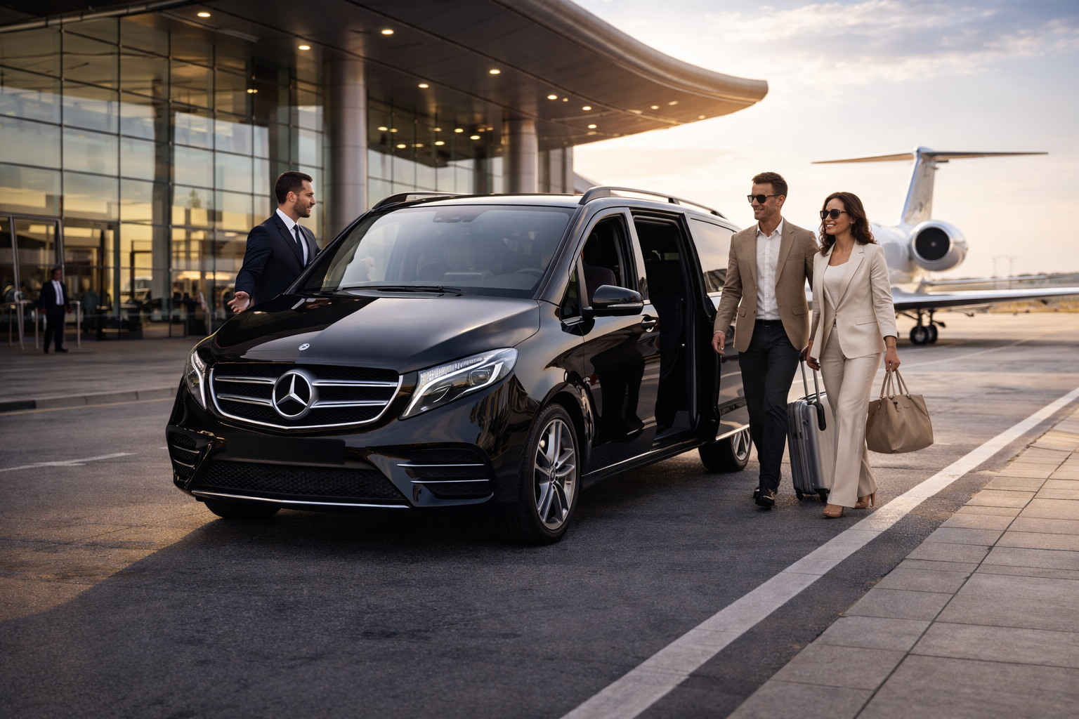 Book your airport transfer in minutes 1
